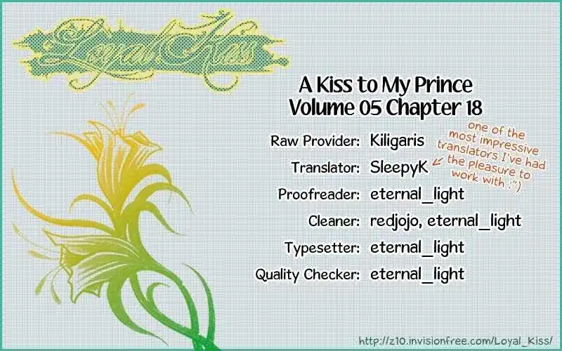 Kiss to My Prince Chapter 18