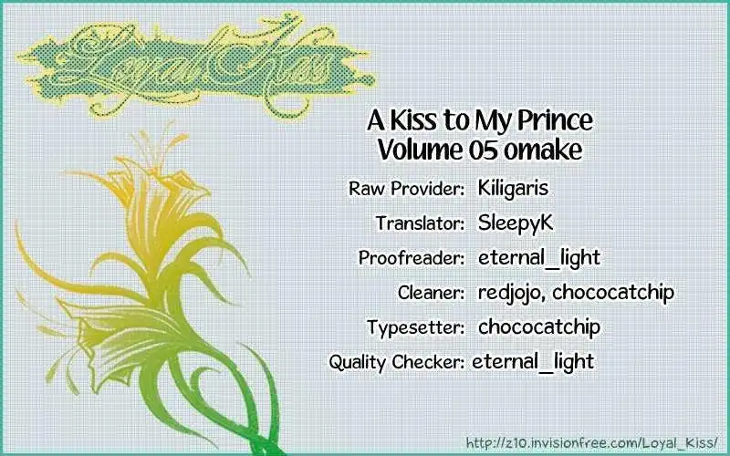 Kiss to My Prince Chapter 22.1