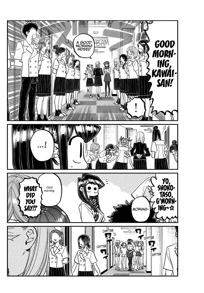 Komi-san wa Komyushou Desu Chapter 384