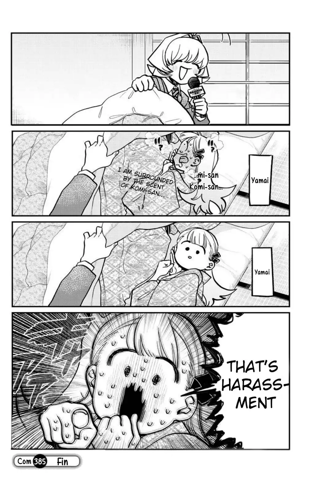 Komi-san wa Komyushou Desu Chapter 385