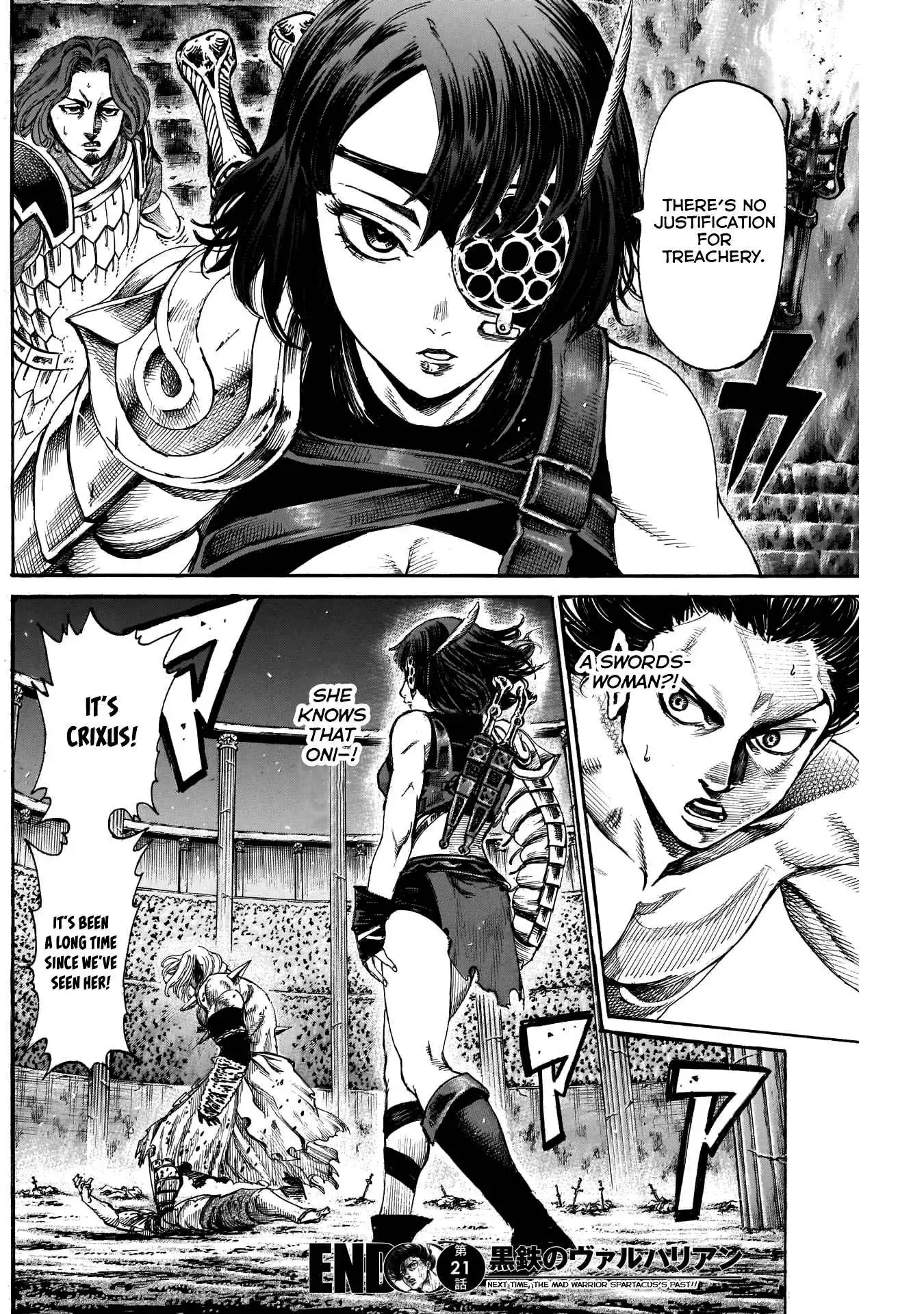 Kurogane no Valhallian Chapter 21