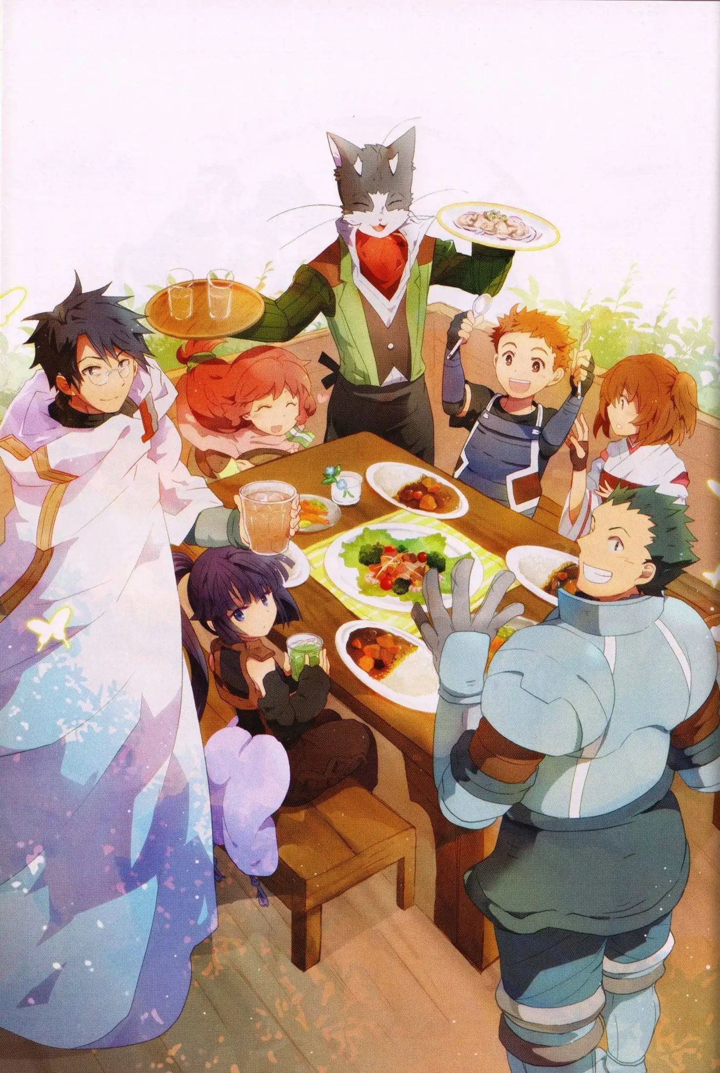 Log Horizon - Nyanta Hanchou Shiawase no Recipe Chapter 1