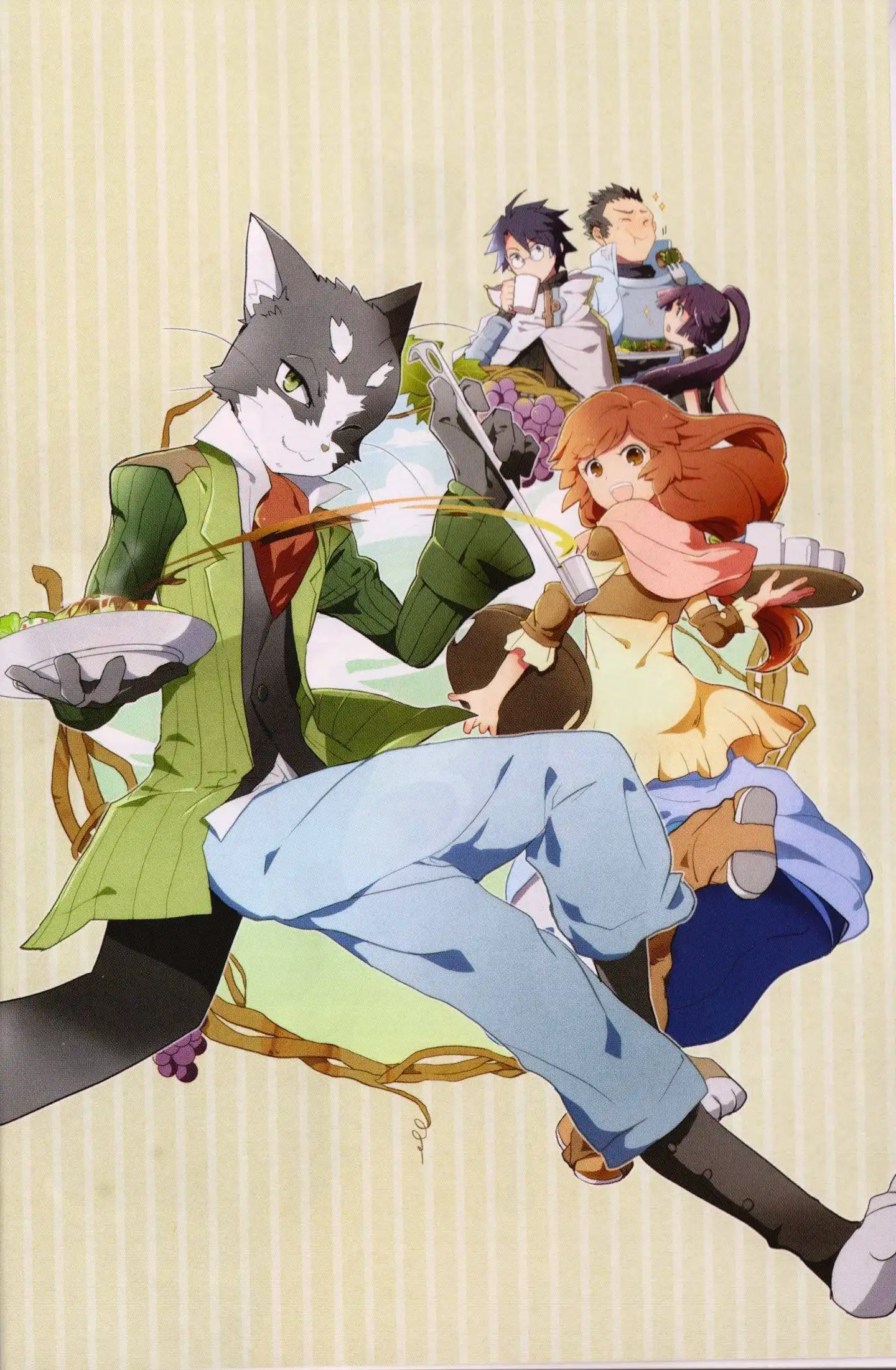 Log Horizon - Nyanta Hanchou Shiawase no Recipe Chapter 1