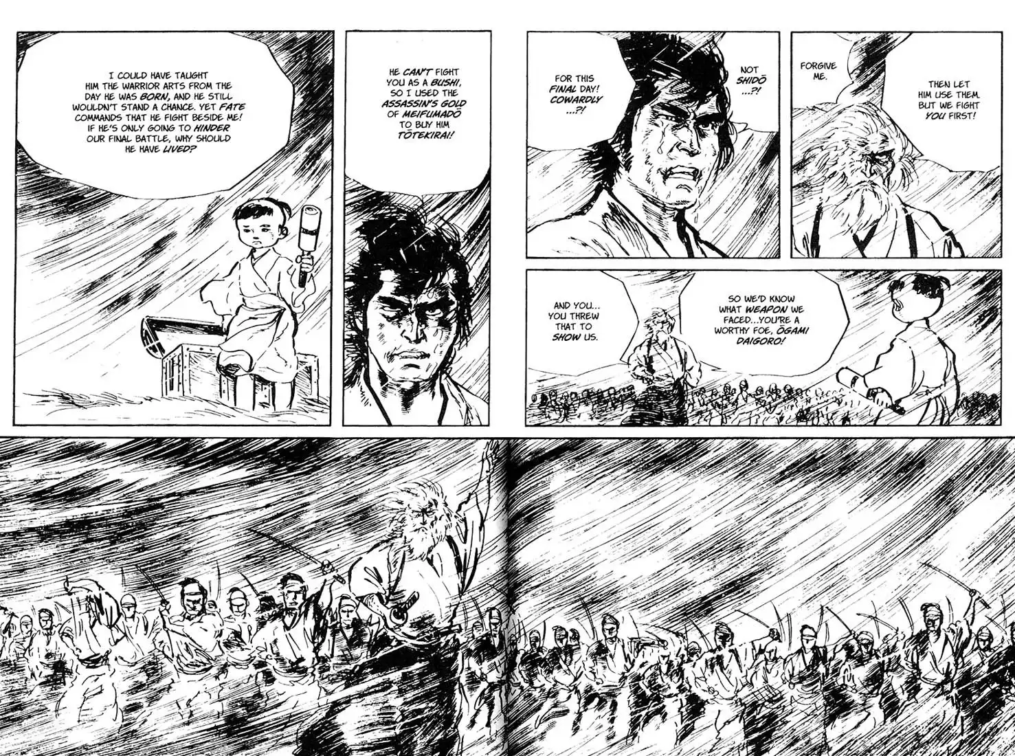 Lone Wolf and Cub Chapter 110