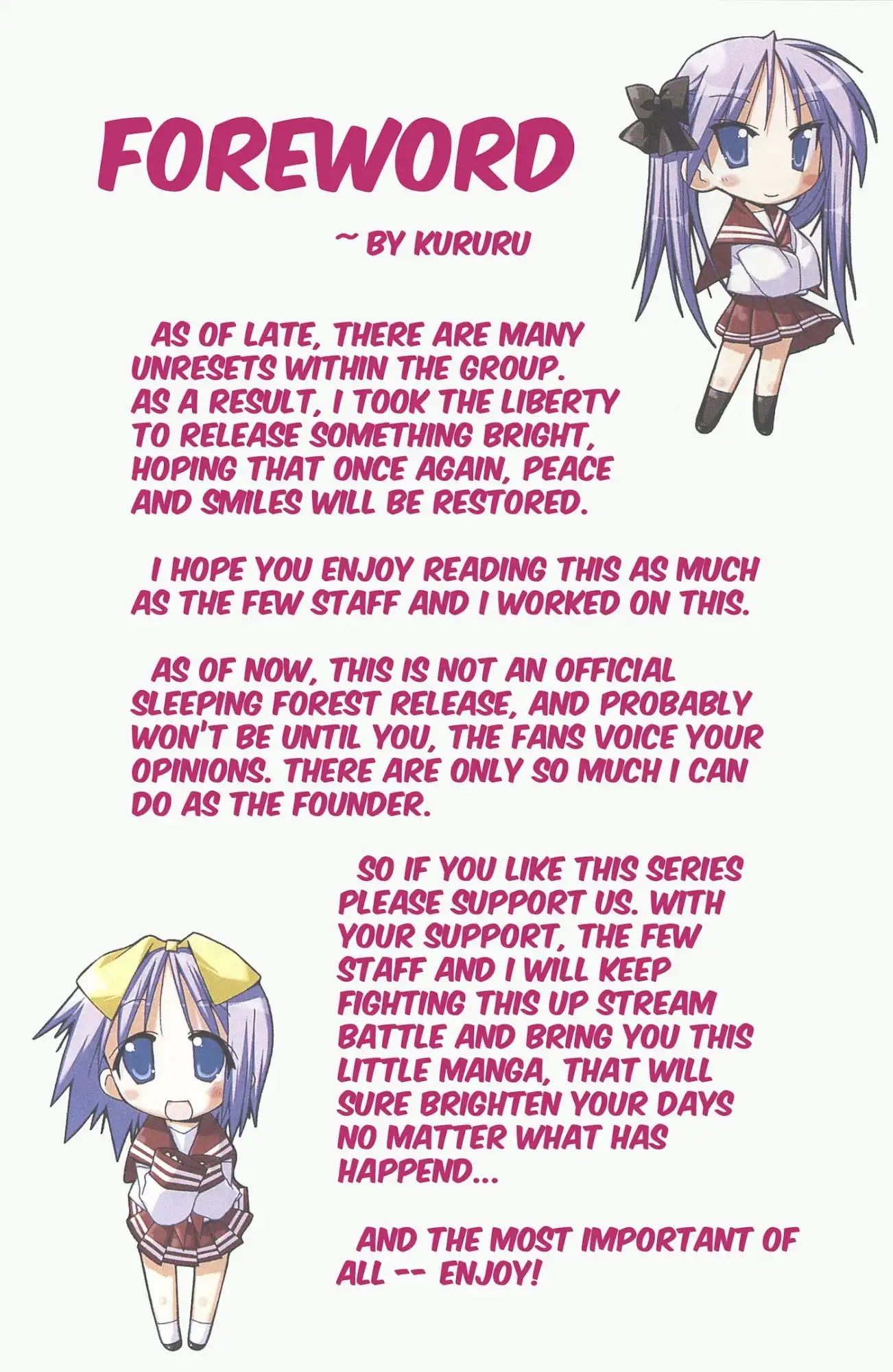 Lucky Star Chapter 1