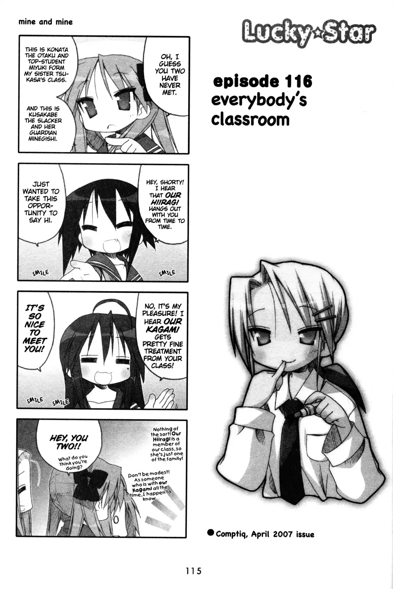 Lucky Star Chapter 116