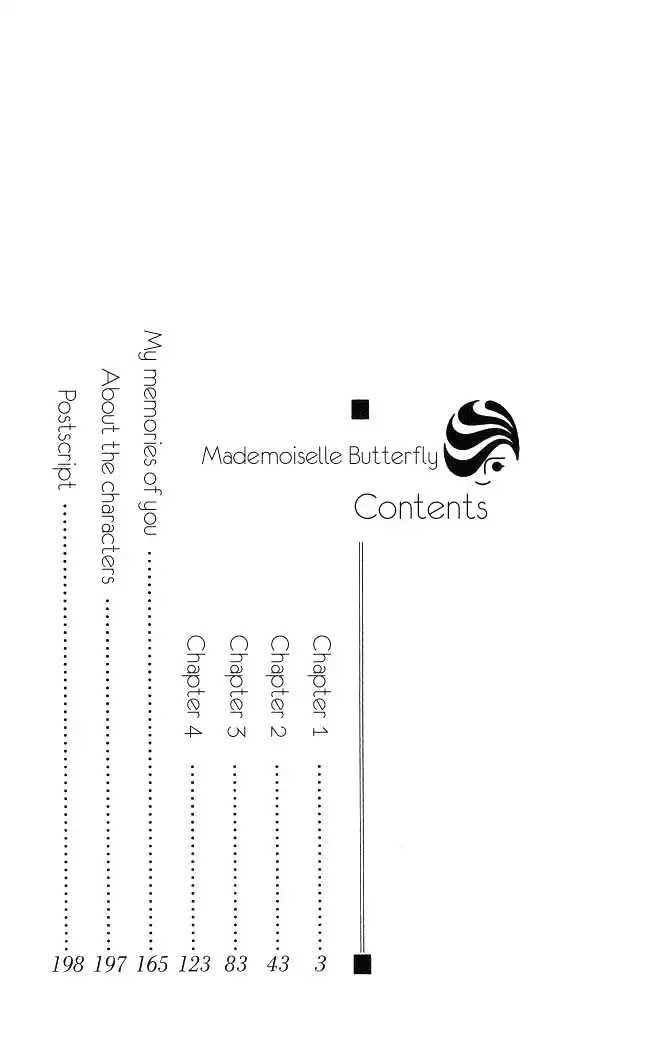 Mademoiselle Butterfly Chapter 1