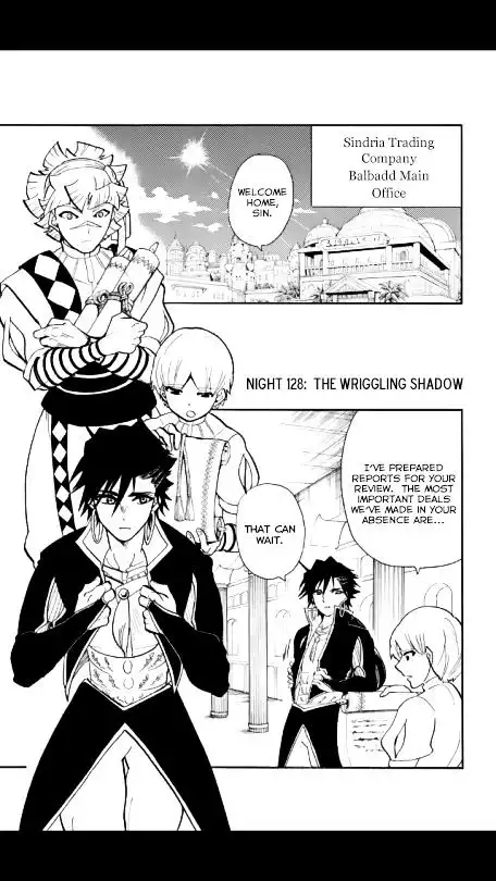 Magi - Sinbad no Bouken Chapter 128