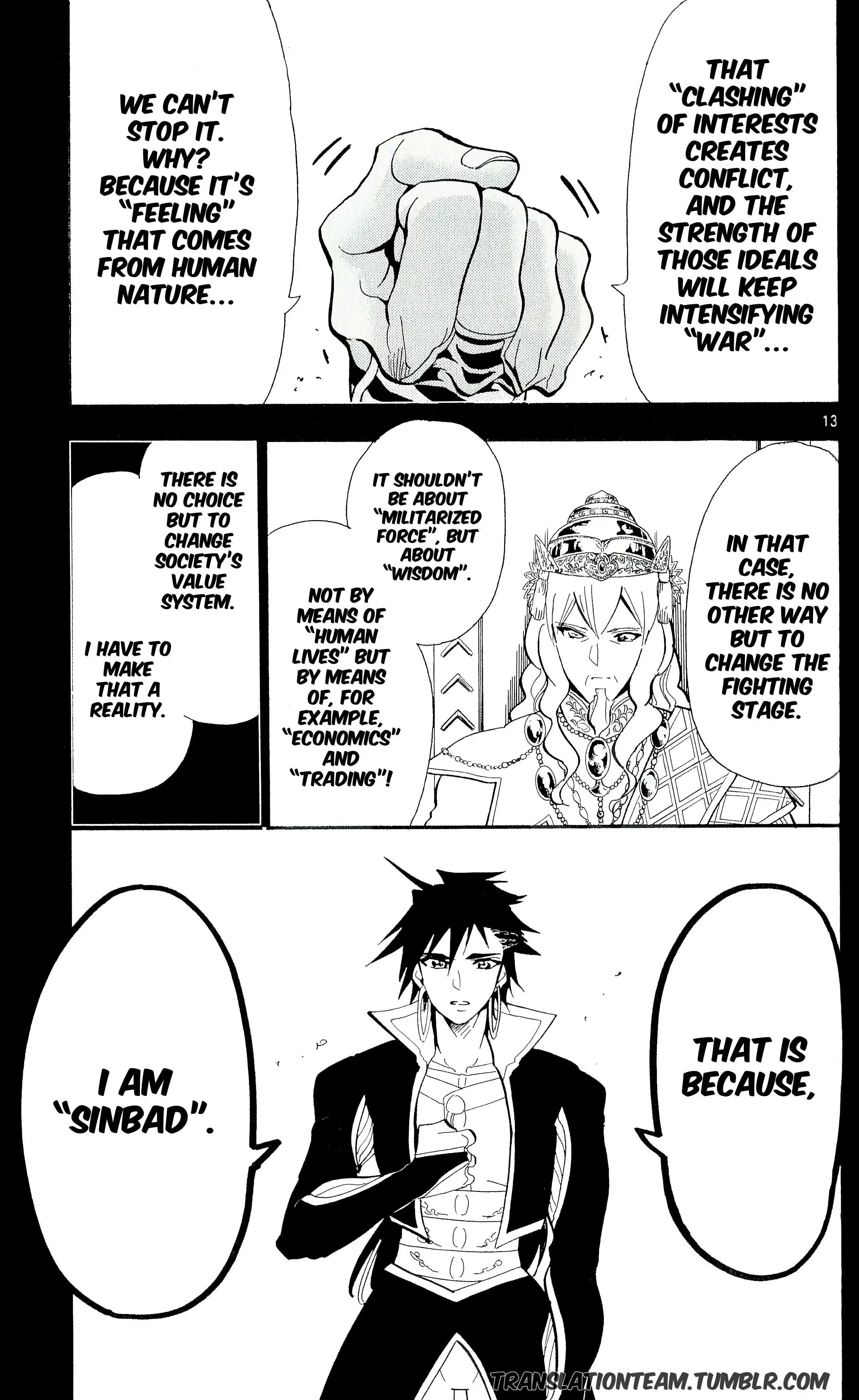 Magi - Sinbad no Bouken Chapter 179