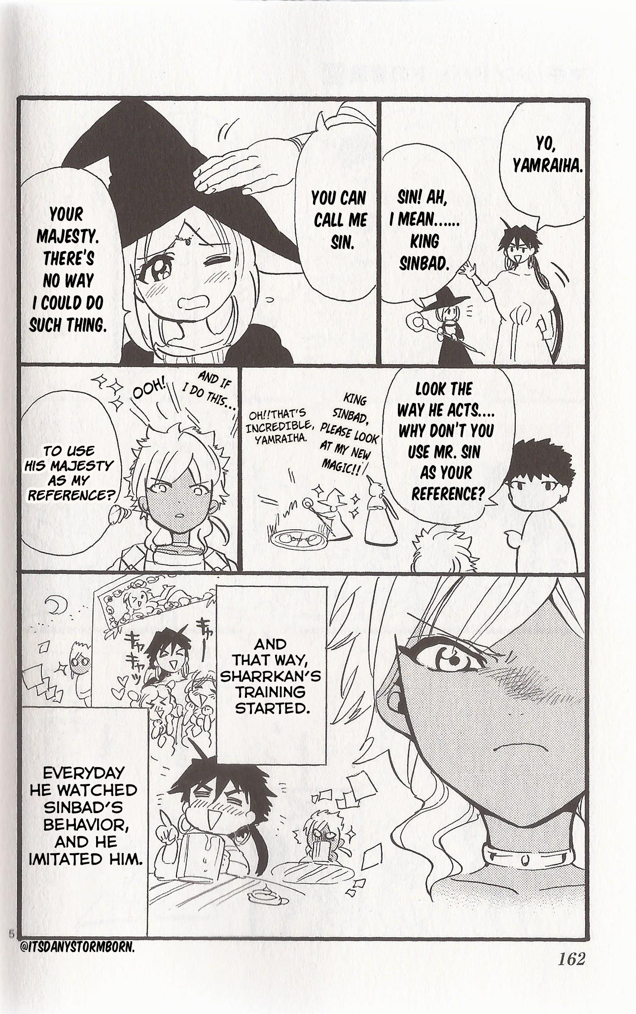 Magi - Sinbad no Bouken Chapter 182.1