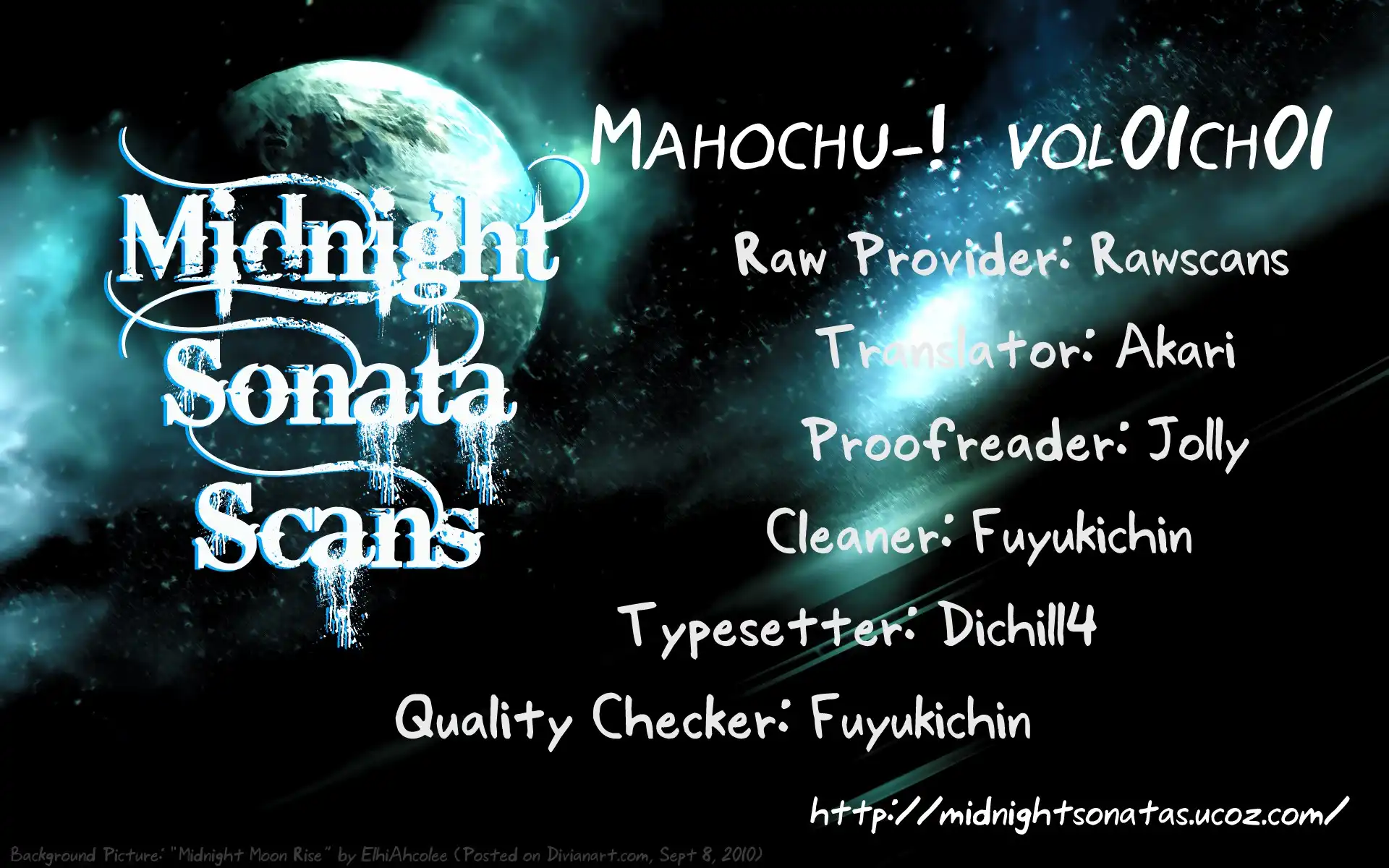 Mahochu-! Chapter 1