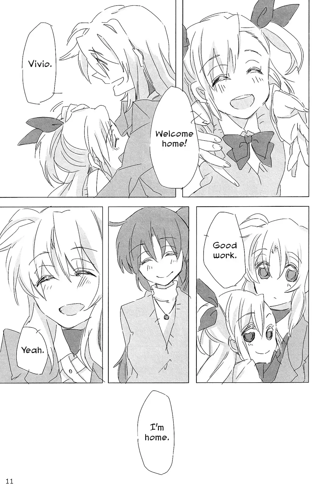 Mahou Shoujo Lyrical Nanoha - The reason why we are in love (Doujinshi) Chapter 0