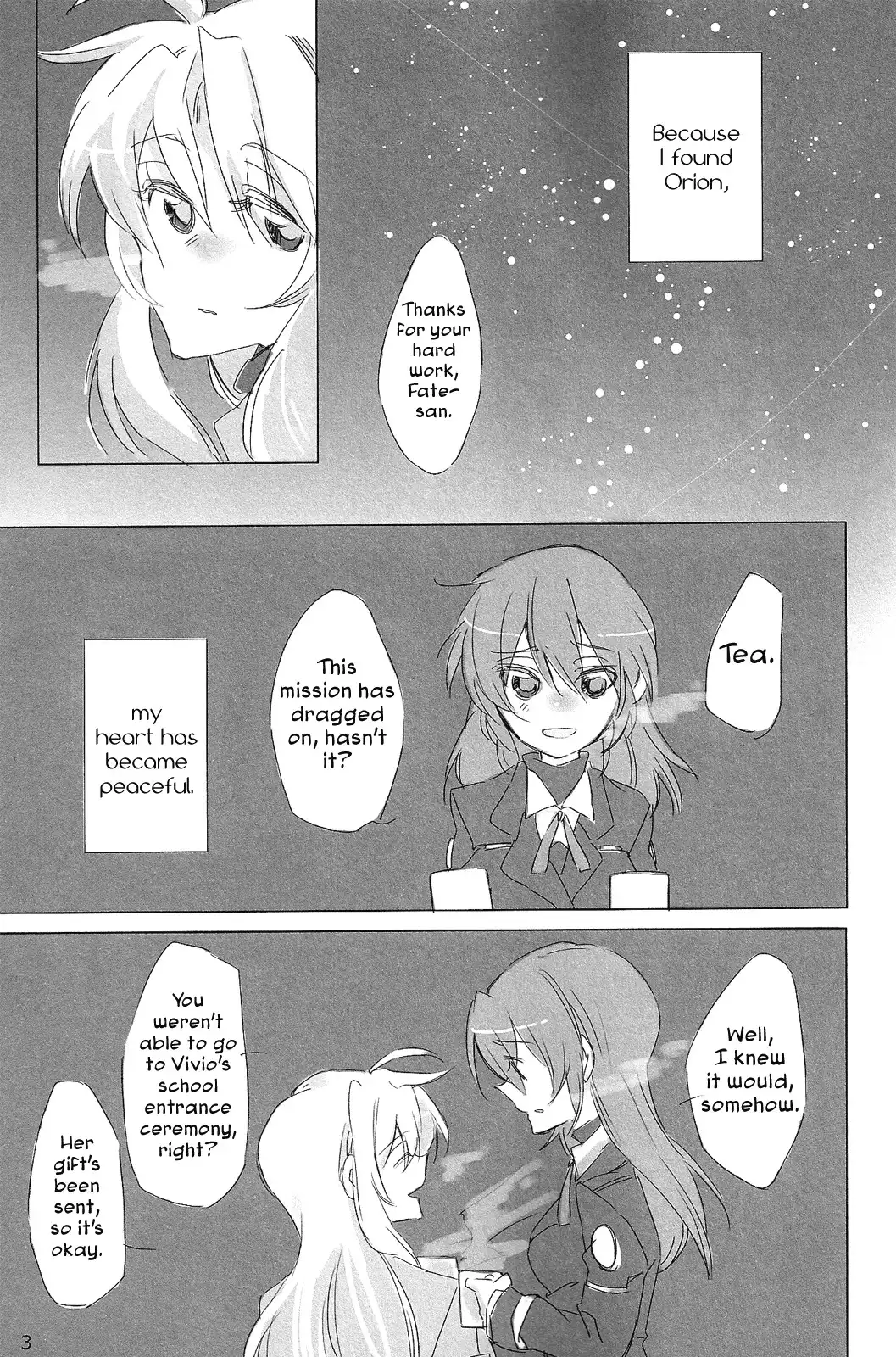 Mahou Shoujo Lyrical Nanoha - The reason why we are in love (Doujinshi) Chapter 0