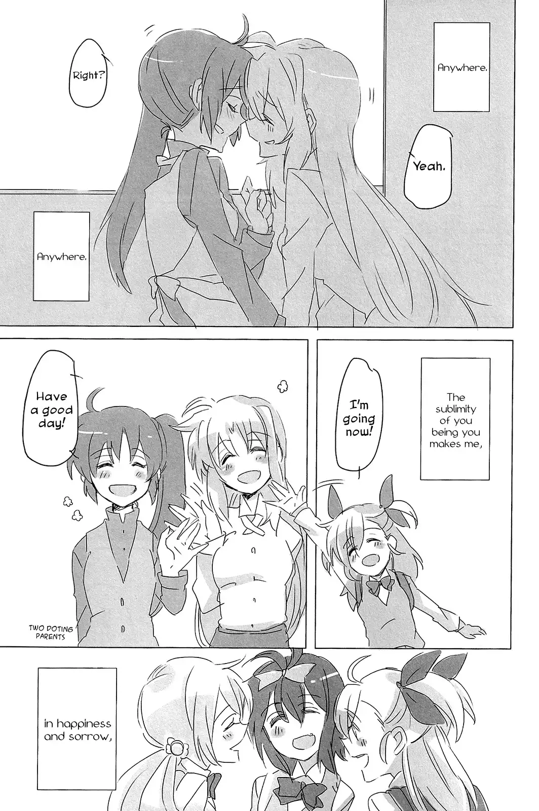 Mahou Shoujo Lyrical Nanoha - The reason why we are in love (Doujinshi) Chapter 0