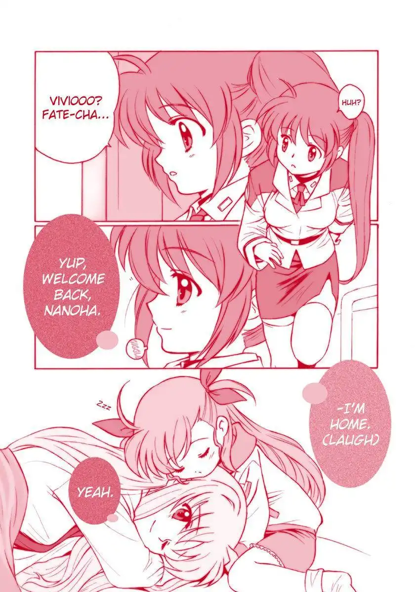 Mahou Shoujo Lyrical Nanoha dj - Let Me Sleep Near You Chapter 1