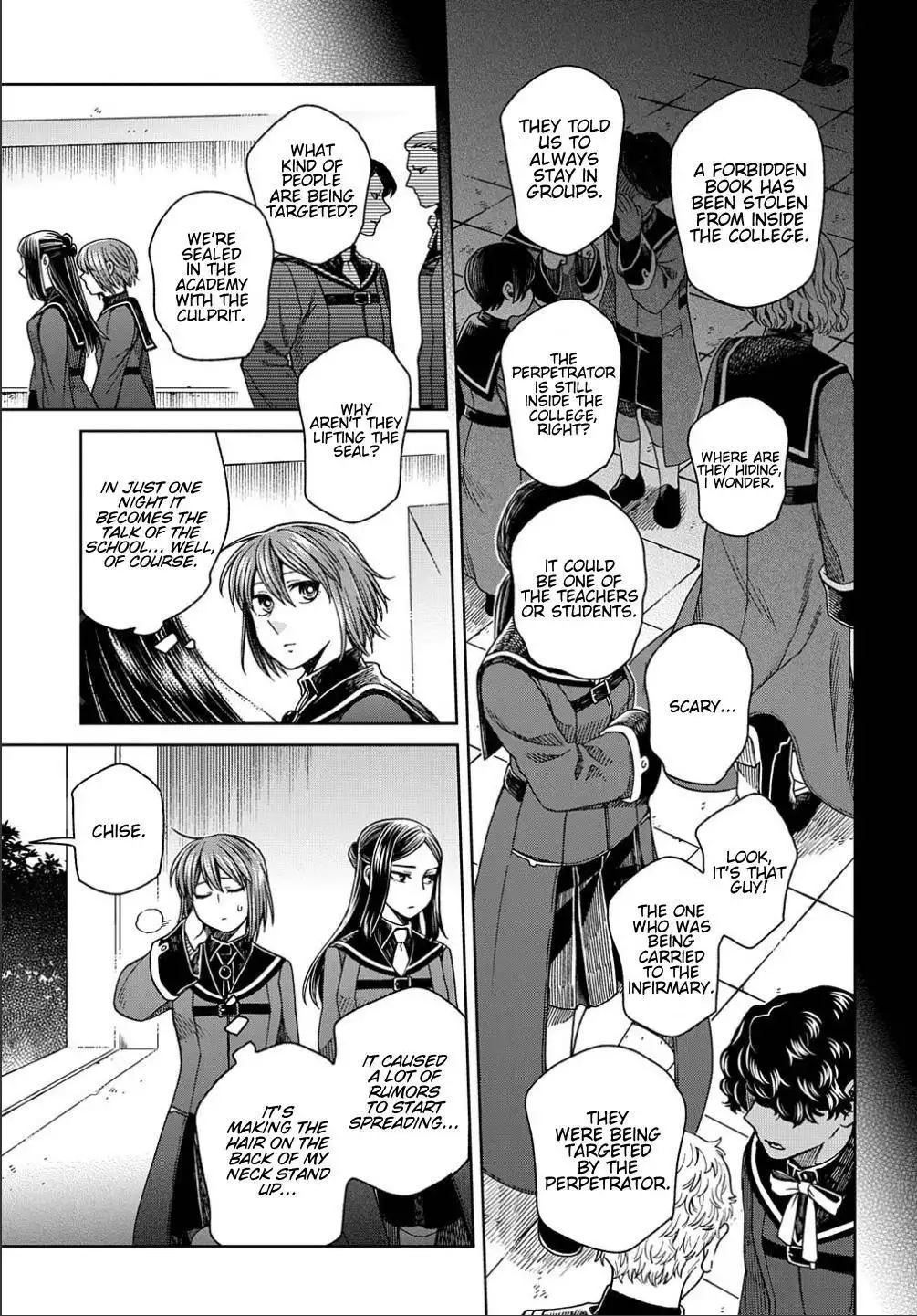 Mahou Tsukai no Yome Chapter 77