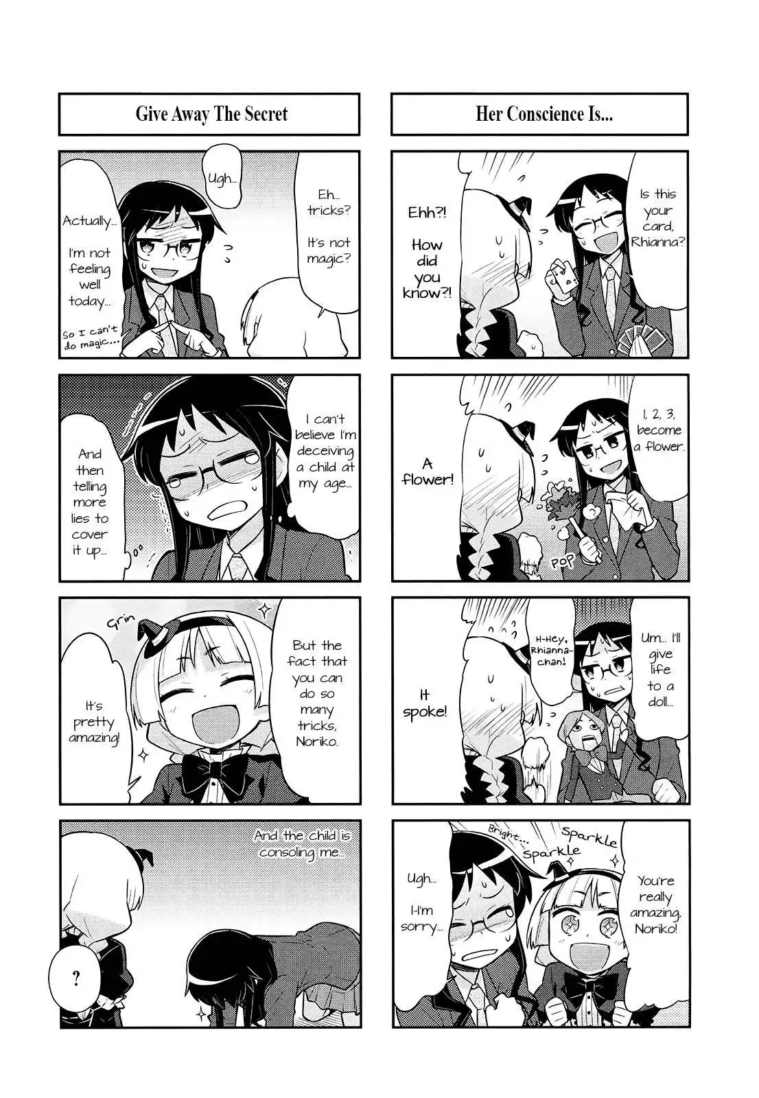 Majo to Houki to Kurobuchi Megane Chapter 16