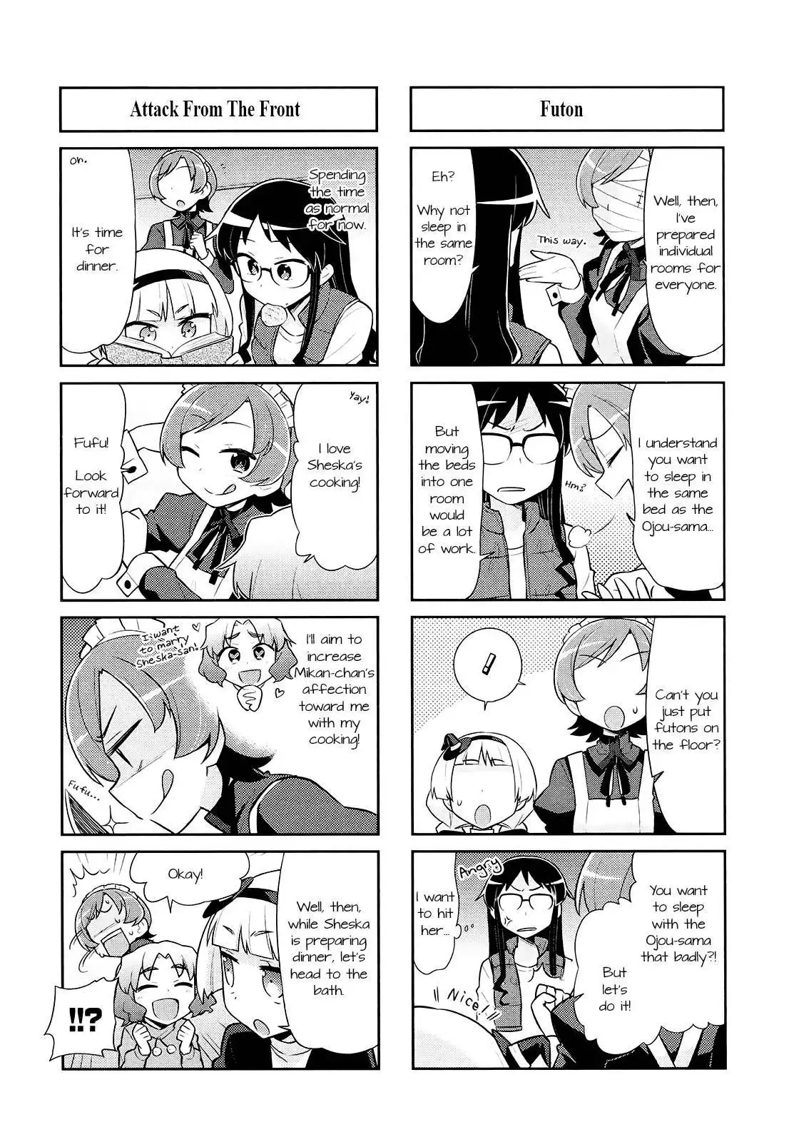 Majo to Houki to Kurobuchi Megane Chapter 25