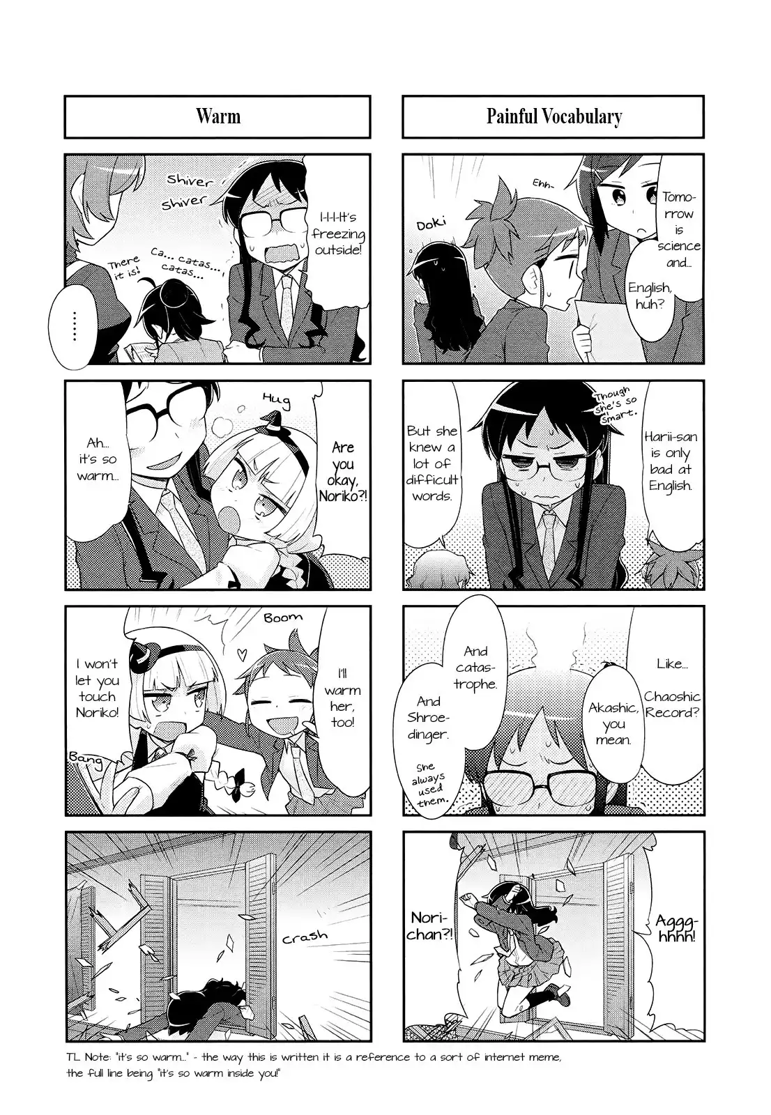 Majo to Houki to Kurobuchi Megane Chapter 35