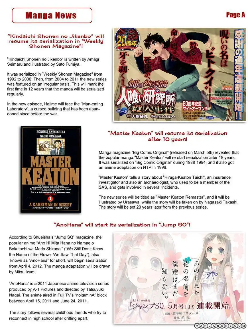 MangaHere Magazine Chapter 1