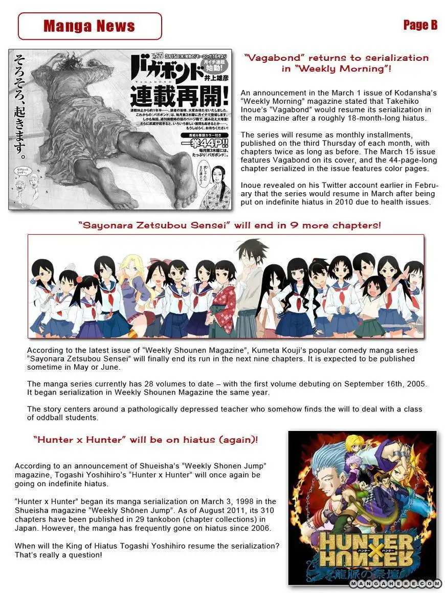 MangaHere Magazine Chapter 1