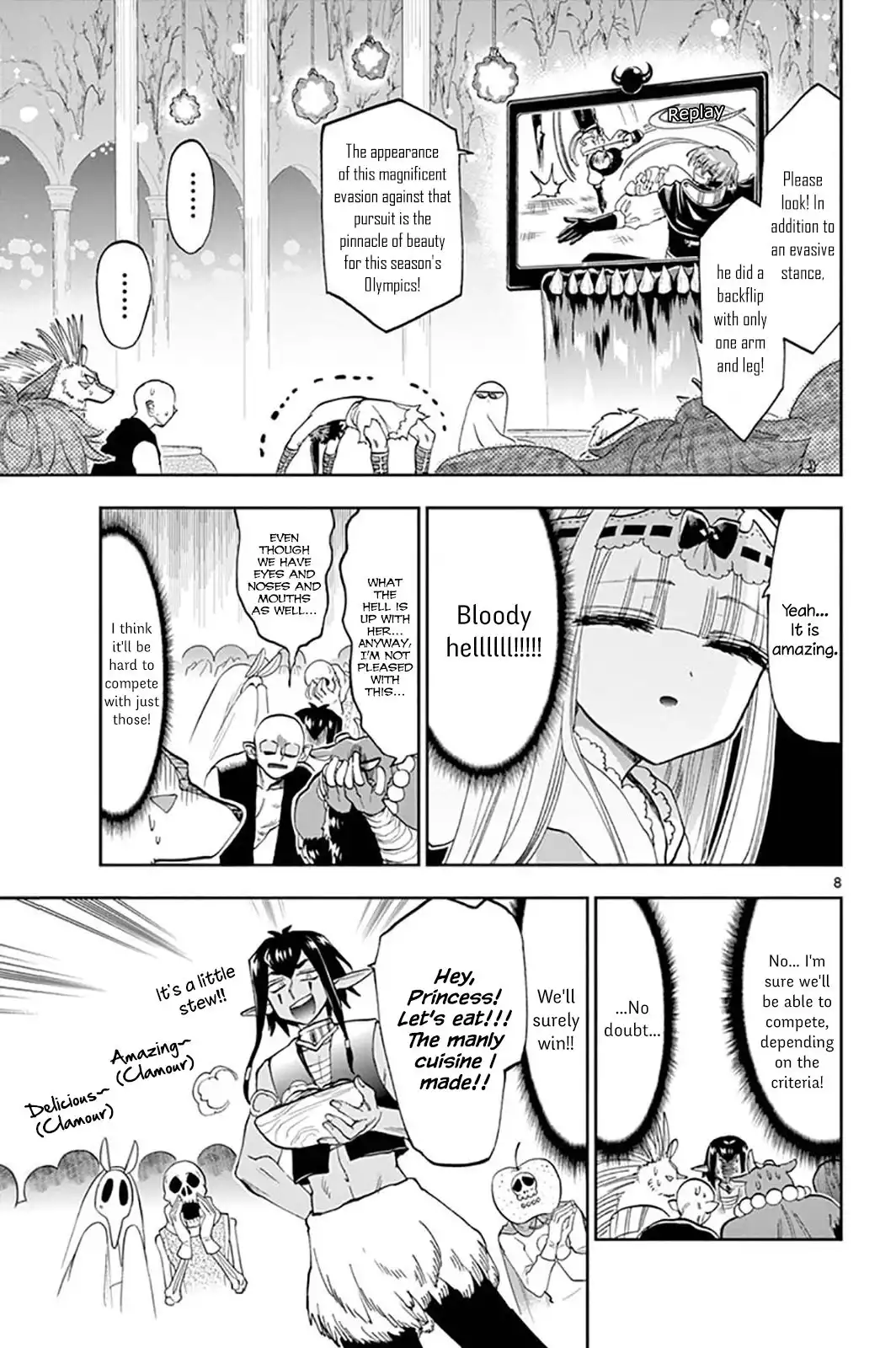 Maou-jou de Oyasumi Chapter 137