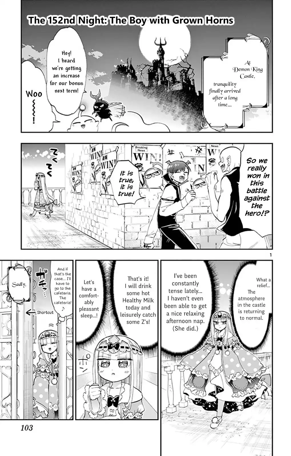 Maou-jou de Oyasumi Chapter 152