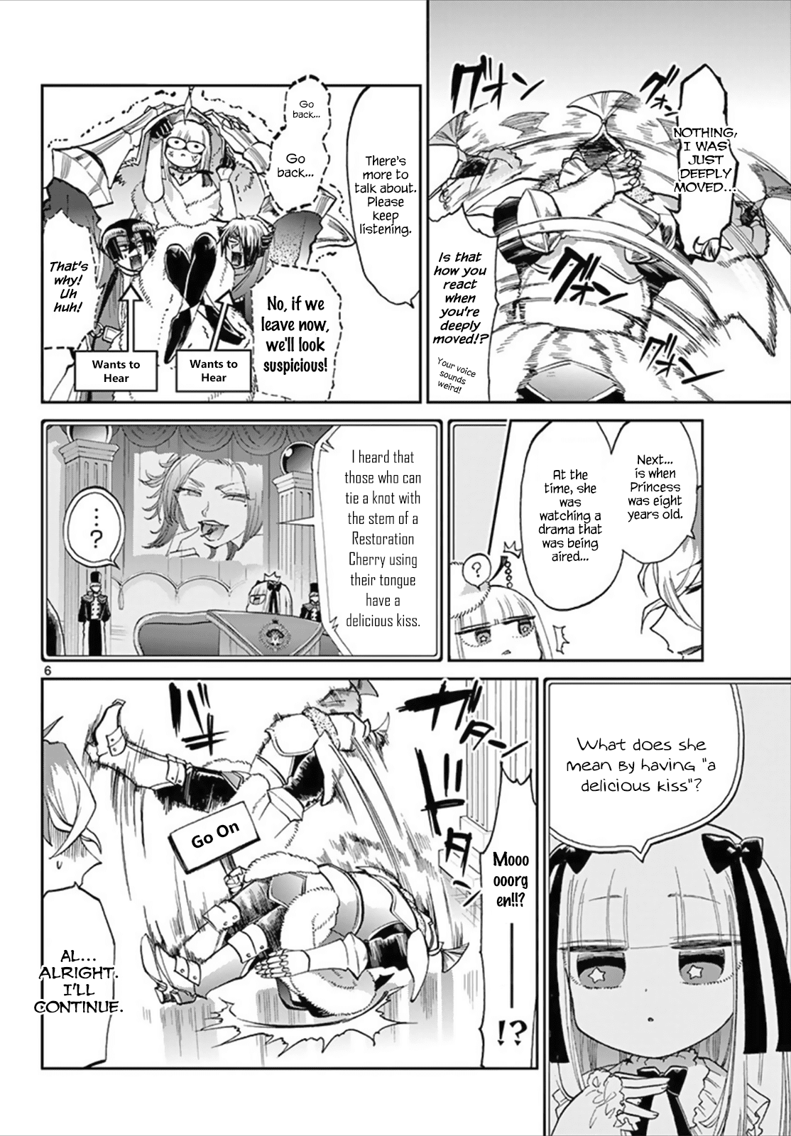 Maou-jou de Oyasumi Chapter 83