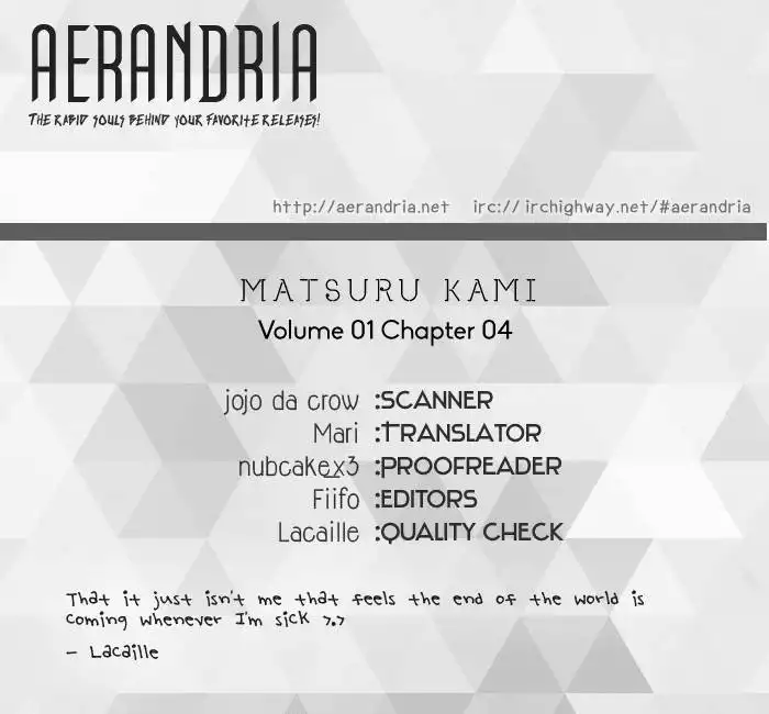 Matsuru Kami Chapter 4