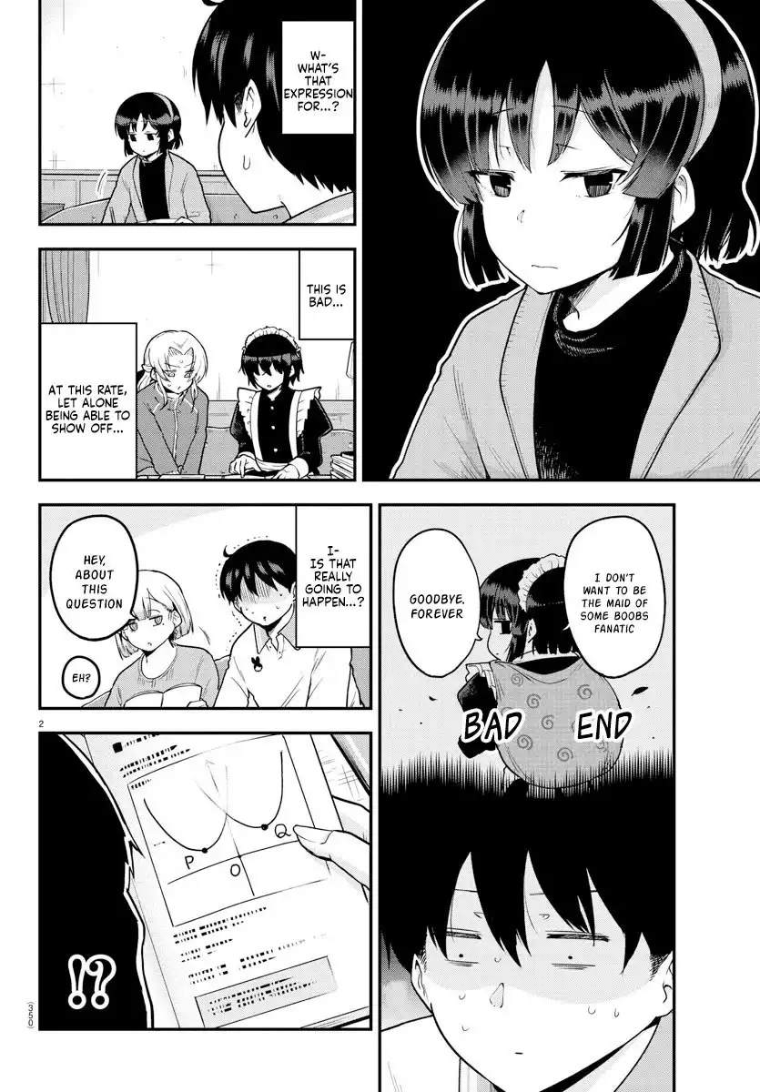 Meika-san wa Oshikorosenai Chapter 62