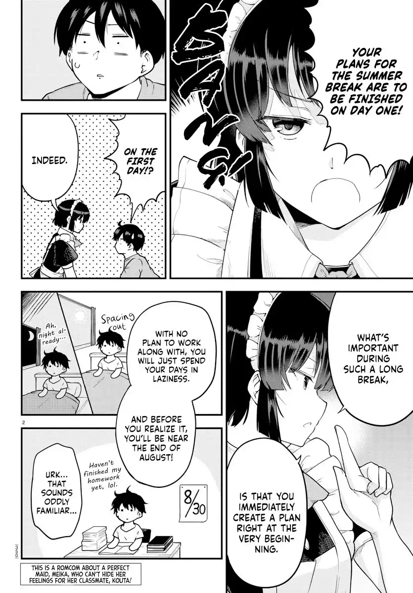 Meika-san wa Oshikorosenai Chapter 72