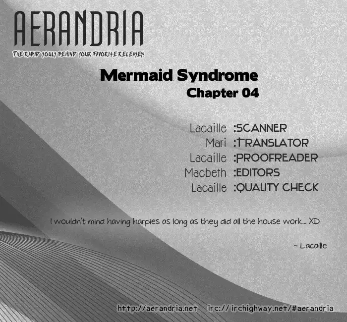 Mermaid Syndrome Chapter 4