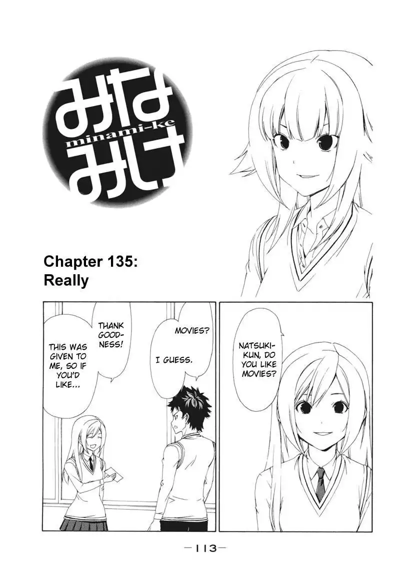 Minami-ke Chapter 135