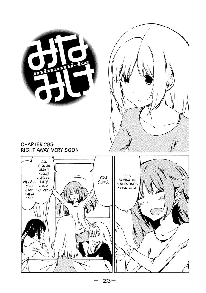 Minami-ke Chapter 285