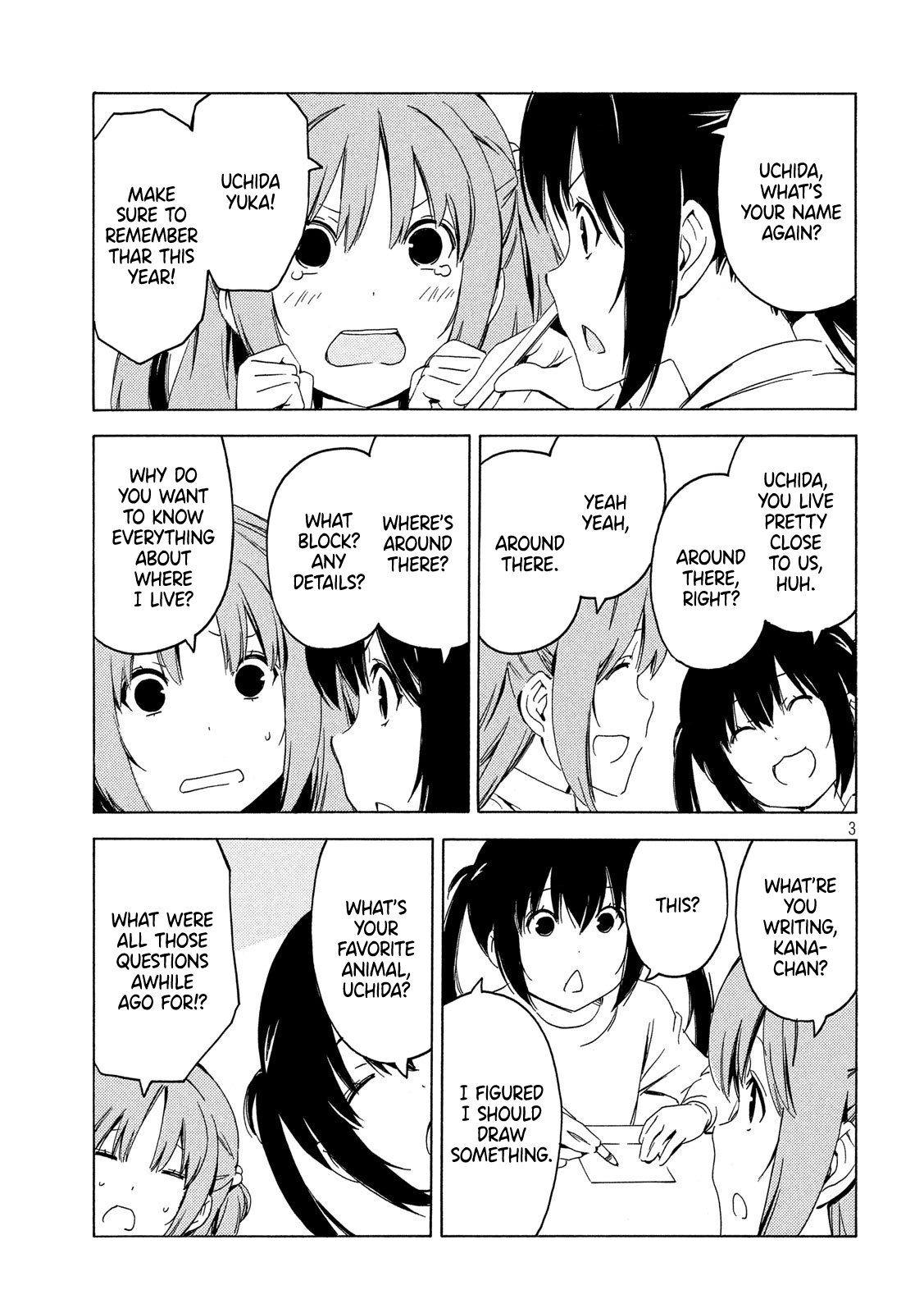 Minami-ke Chapter 380