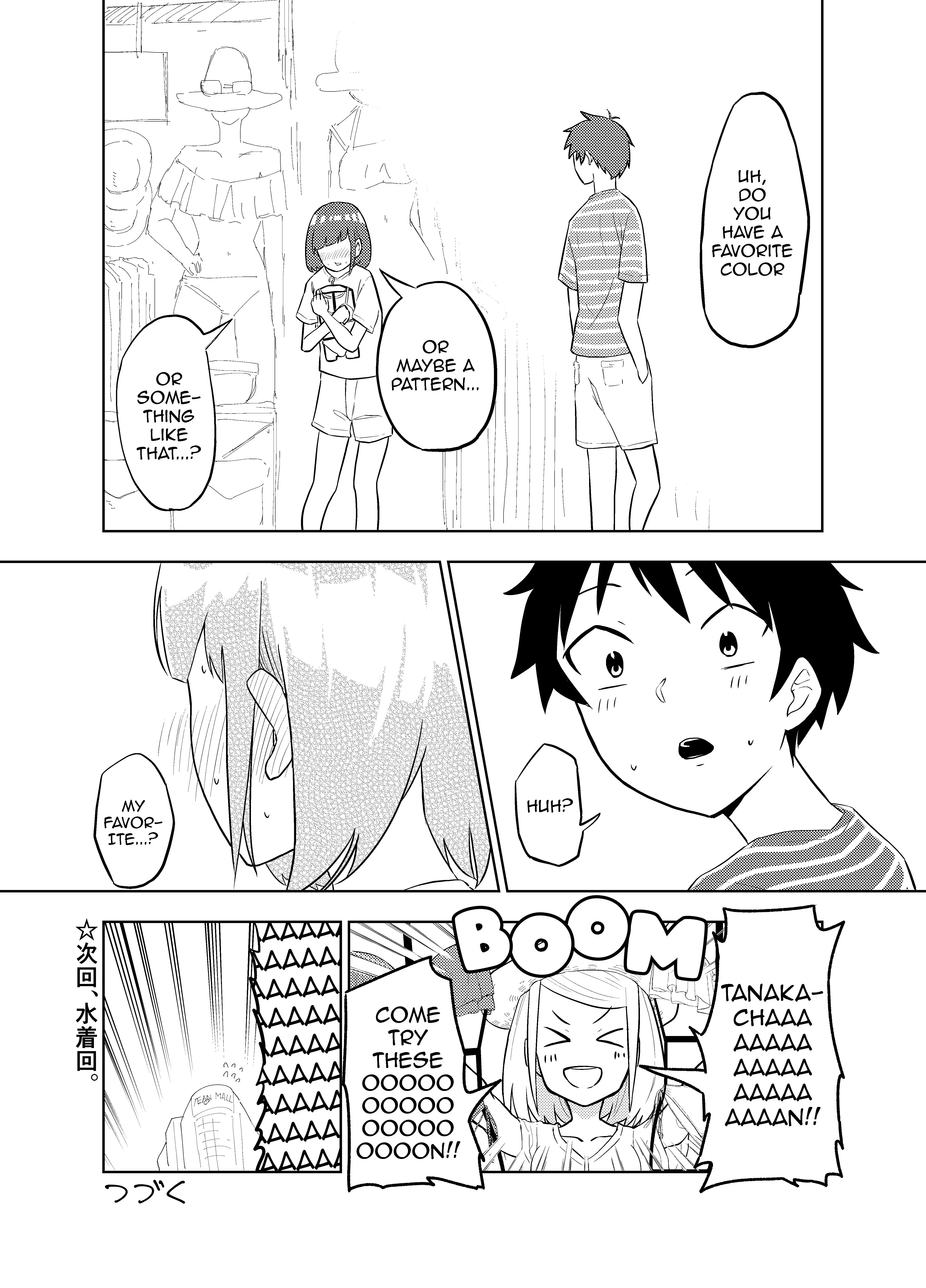 My Classmate Tanaka-san is Super Scary Chapter 12