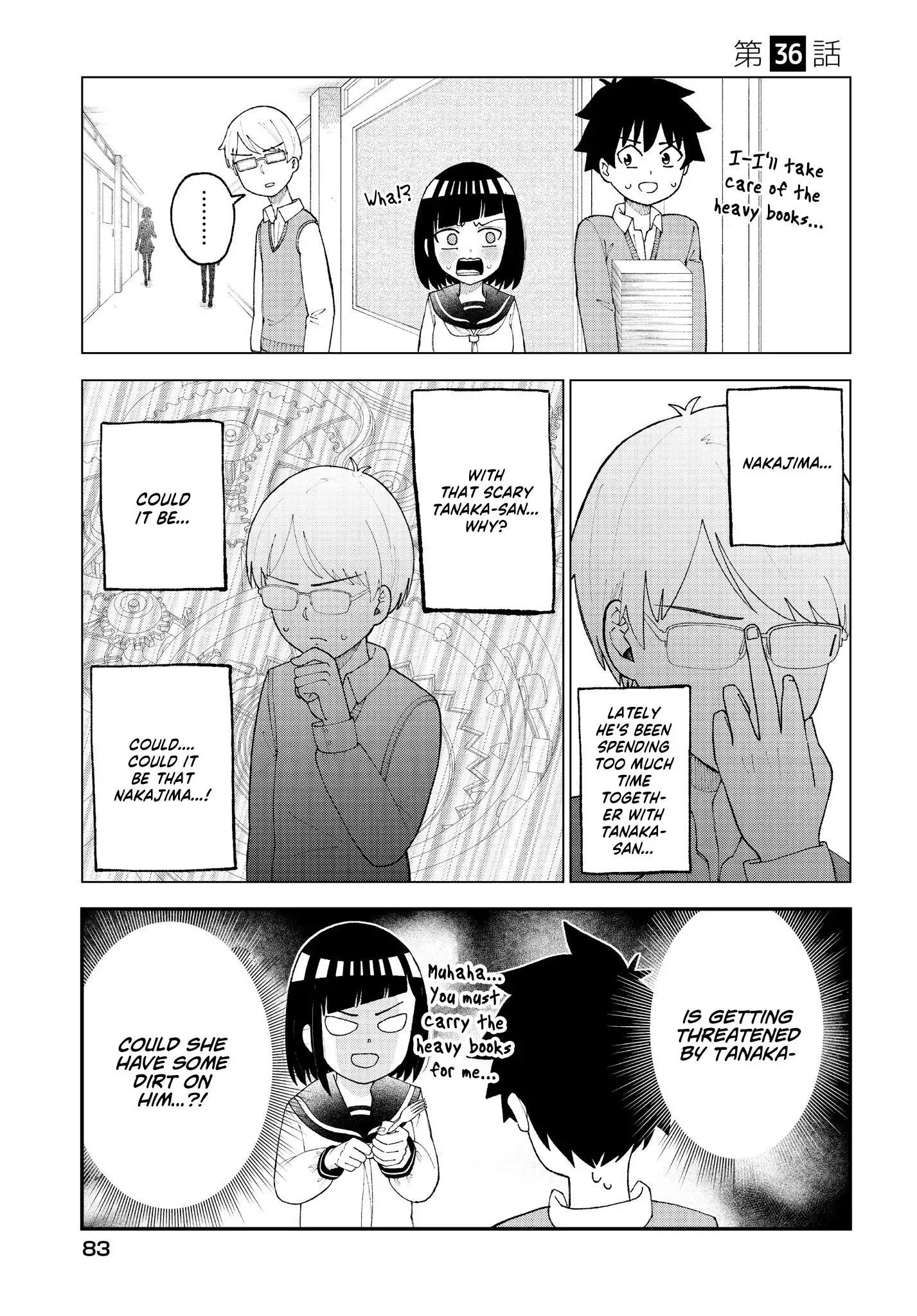 My Classmate Tanaka-san is Super Scary Chapter 36