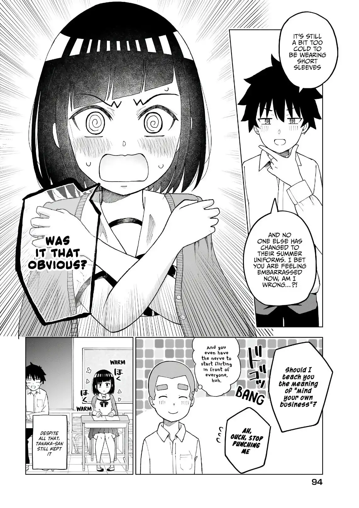 My Classmate Tanaka-san is Super Scary Chapter 39