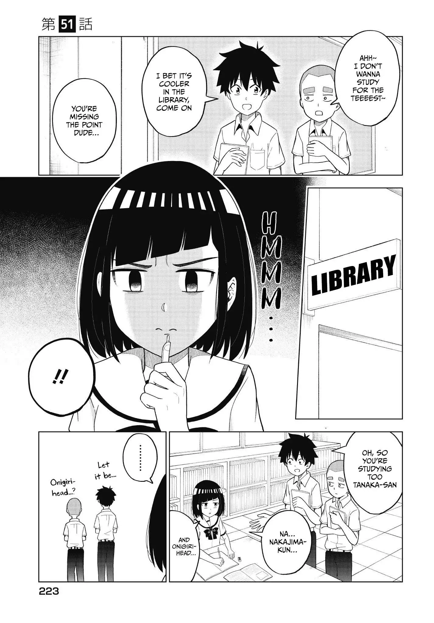 My Classmate Tanaka-san is Super Scary Chapter 51