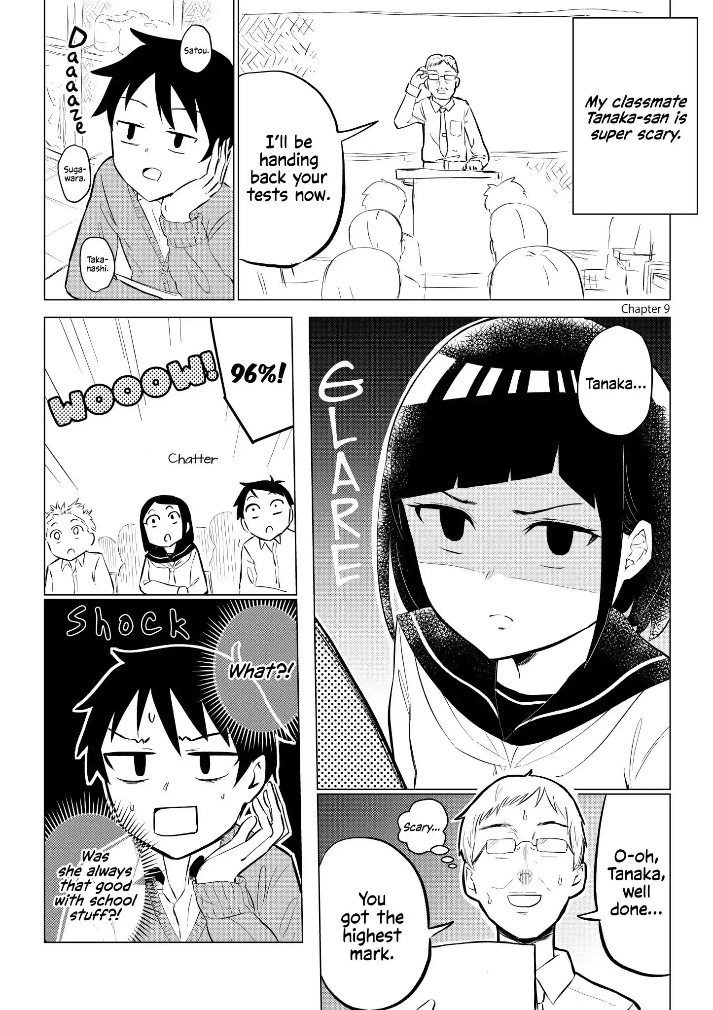 My Classmate Tanaka-san is Super Scary Chapter 9