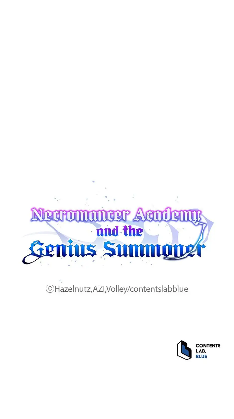 Necromancer Academy and the Genius Summoner Chapter 1