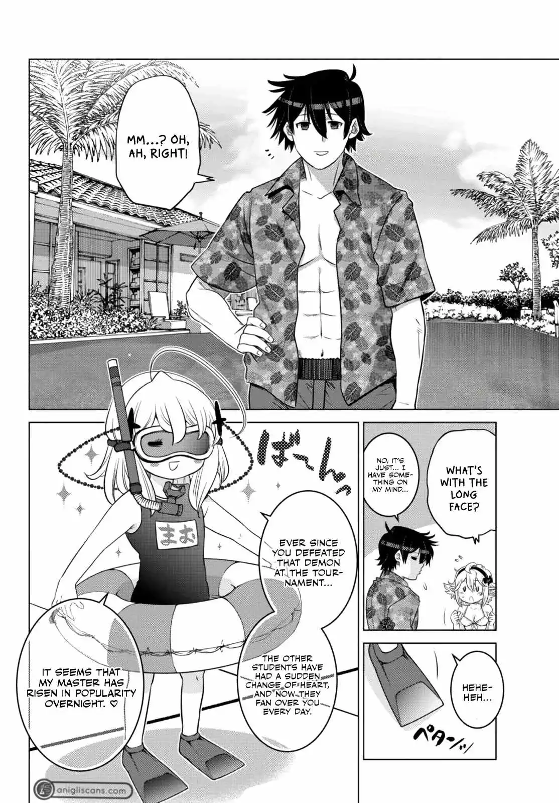 Ochikobore Datta Ani Ga Jitsuha Saikyou: Shijou Saikyou No Yuusha Wa Tensei-shi, Gakuen De Mujikaku Ni Musou Suru Chapter 15