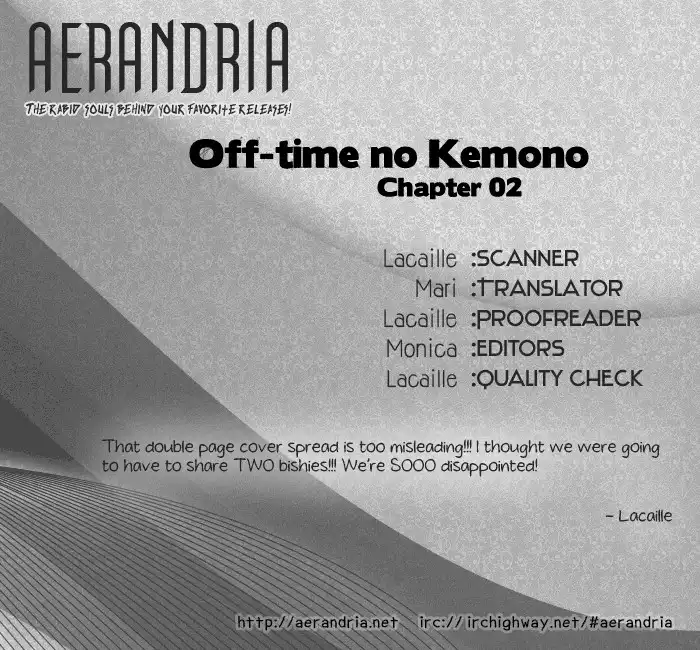 Off-time no Kemono Chapter 2