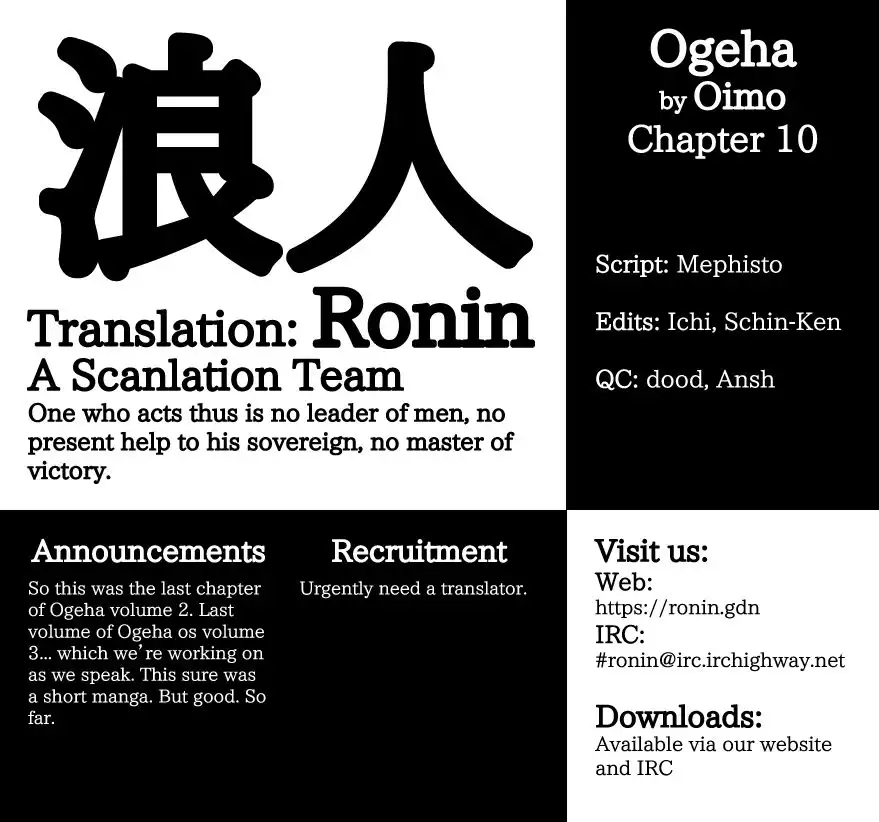 Ogeha Chapter 10