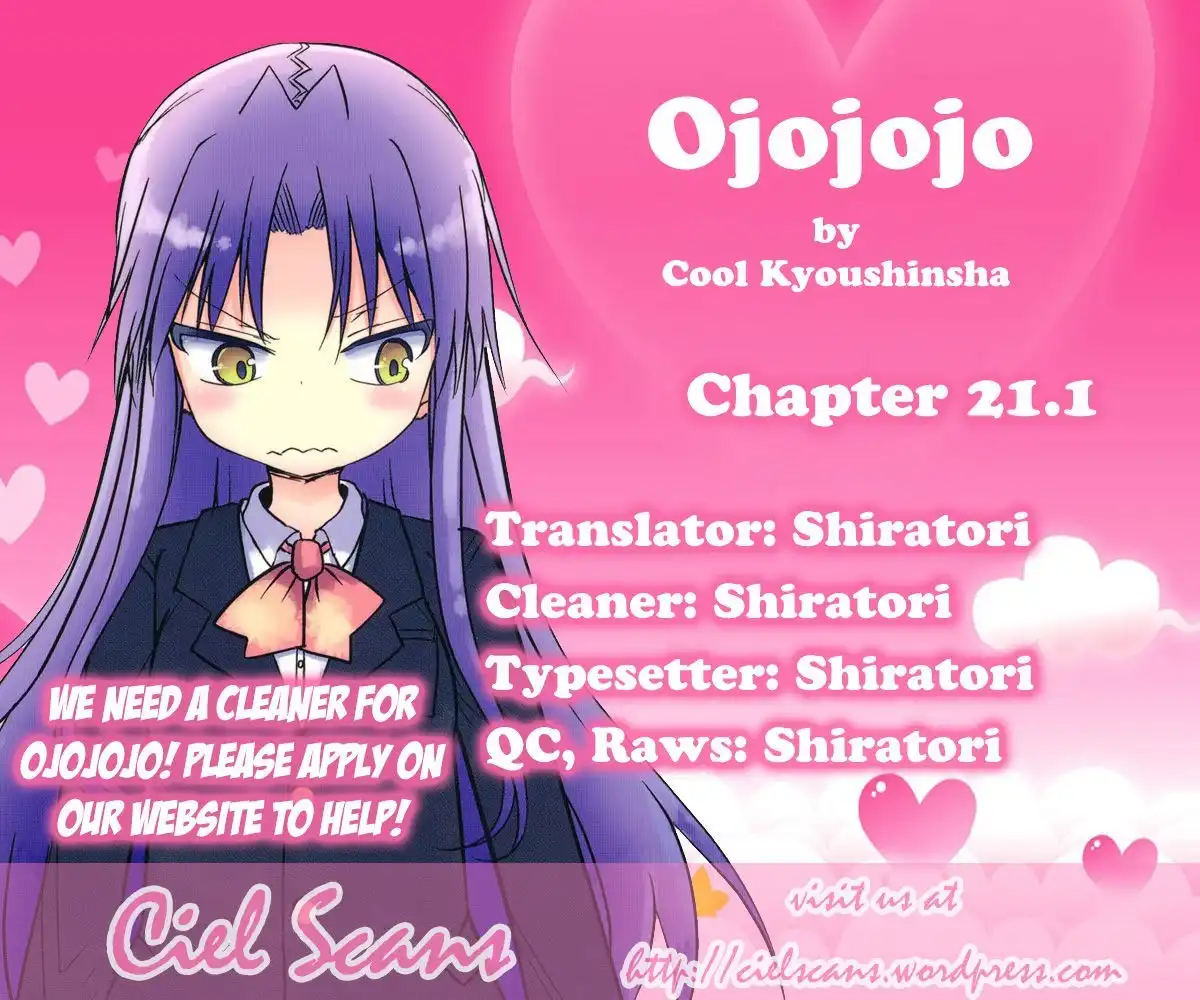 Ojojojo Chapter 21.1