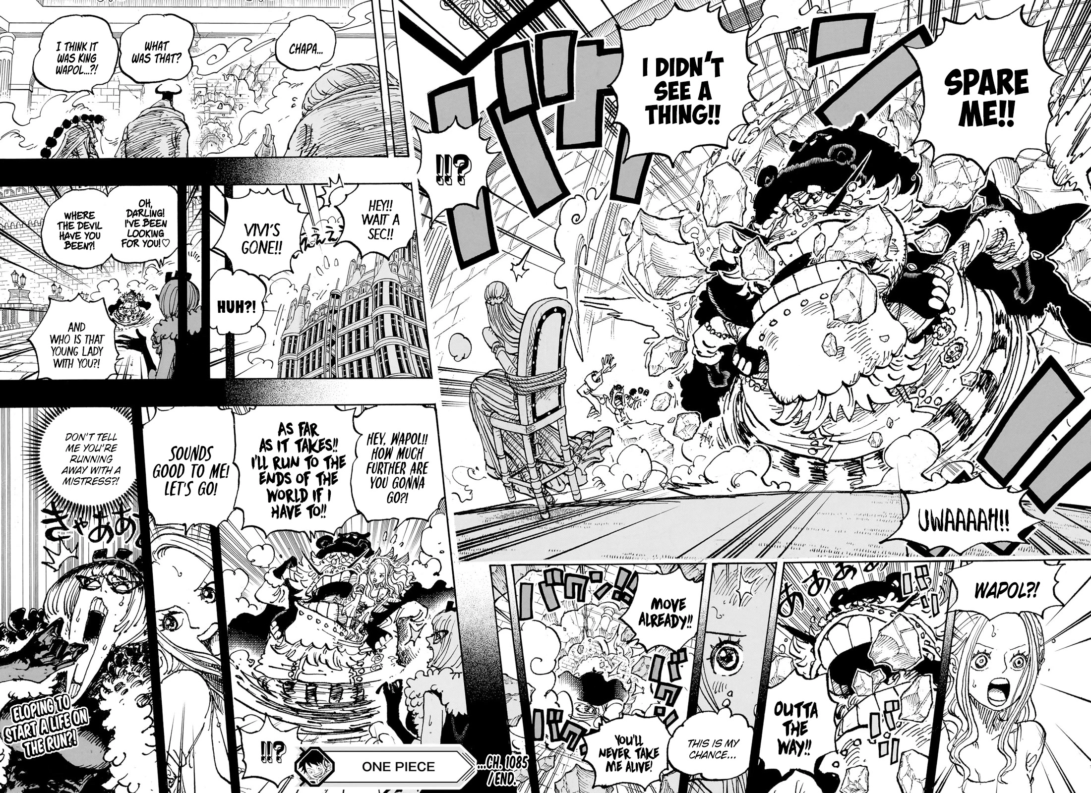 One Piece Chapter 1085