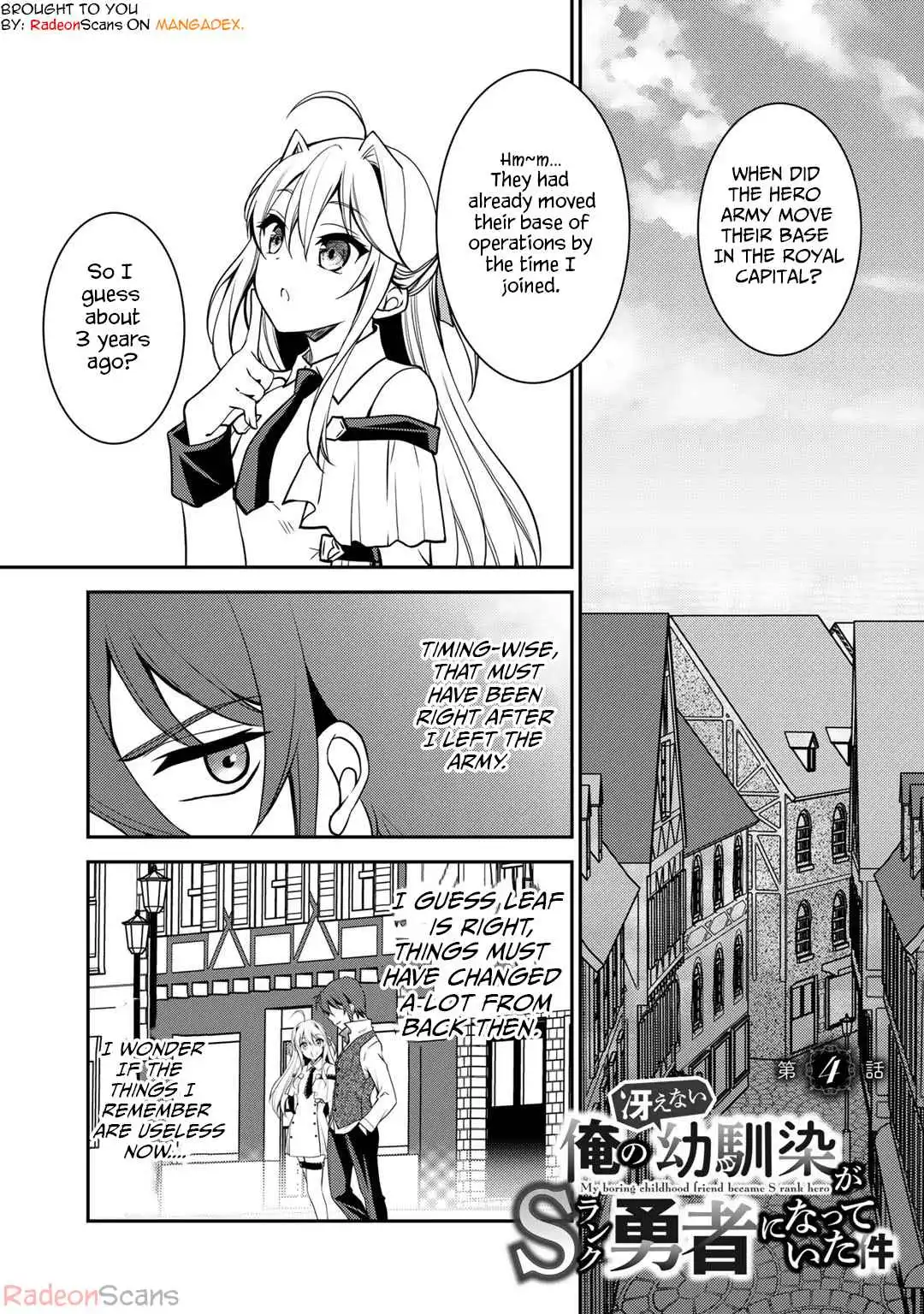 Ore no Saenai Osananajimi ga S-Rank Yuusha ni Natteita Ken Chapter 4