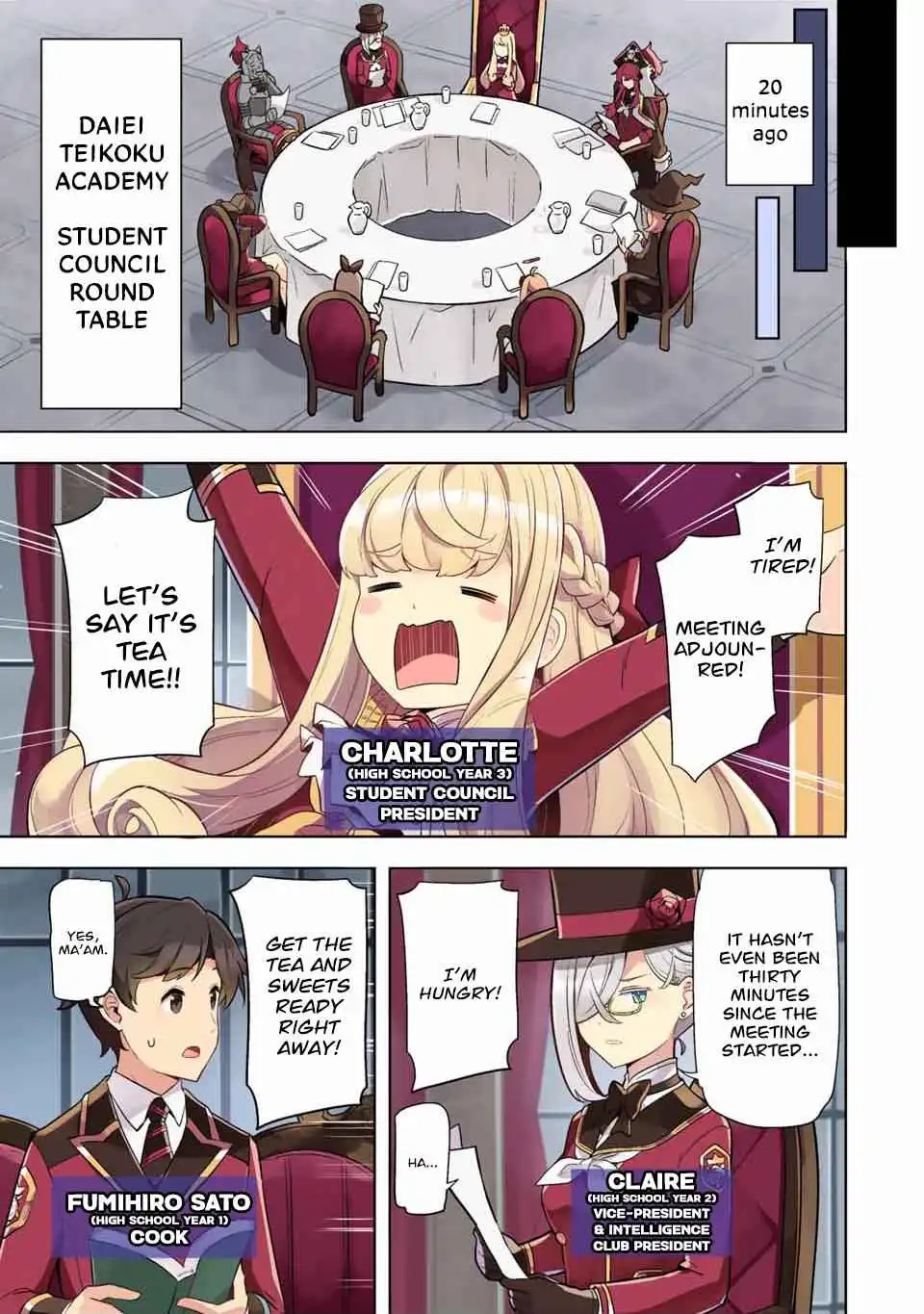 Queen's Academy Chapter 7