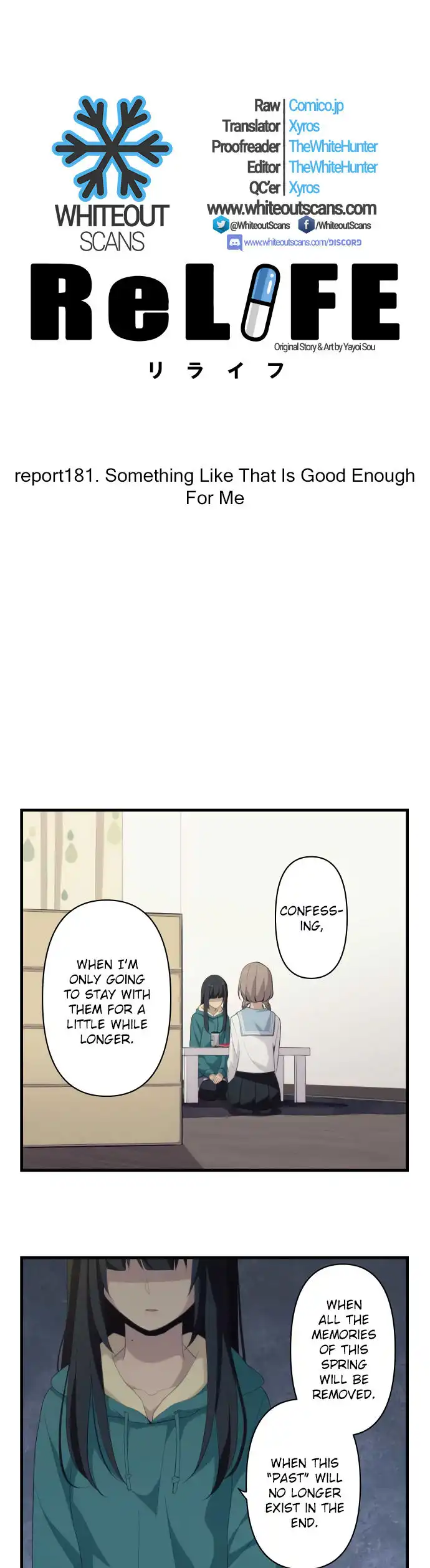 ReLIFE Chapter 181