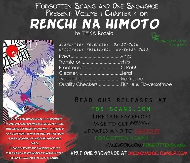 Renchi na Himoto Chapter 4